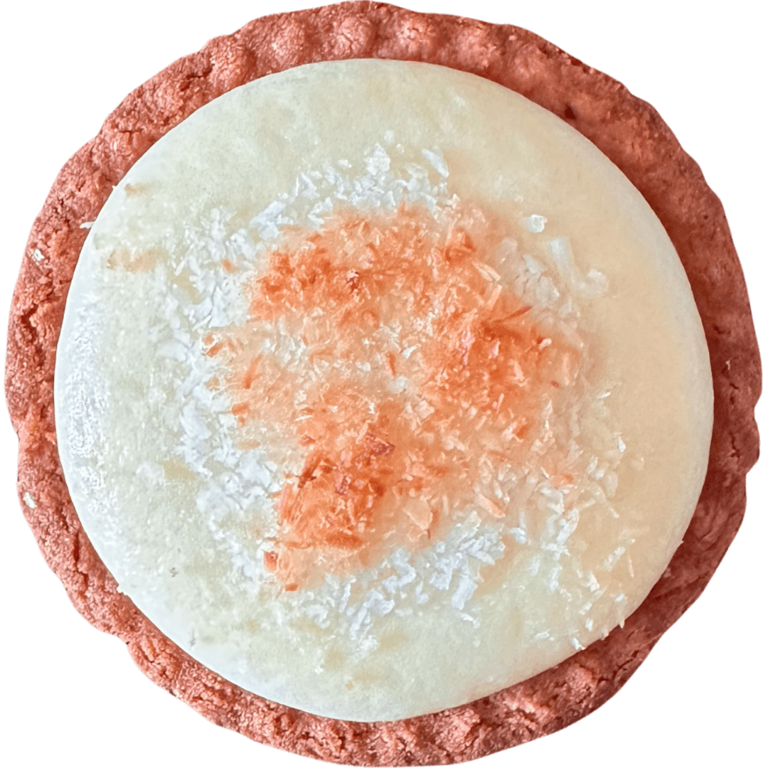 ヤドカリチーズケーキ キャラメル林檎