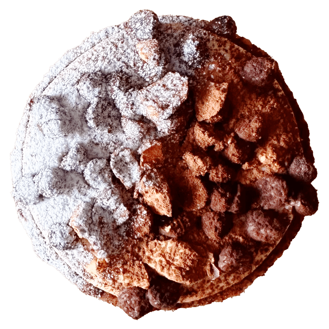 ヤドカリチーズケーキ チョコアーモンドチーズ