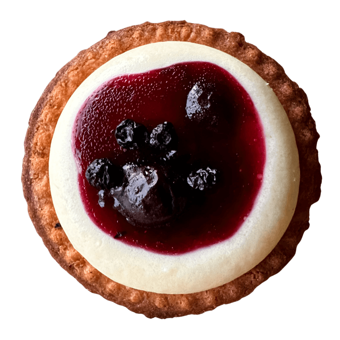 ヤドカリチーズケーキ ブルーベリーチーズケーキ